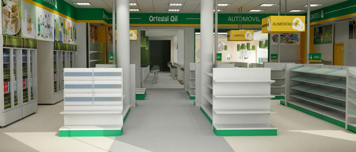 reforma integral estación de servicio ortegal oil